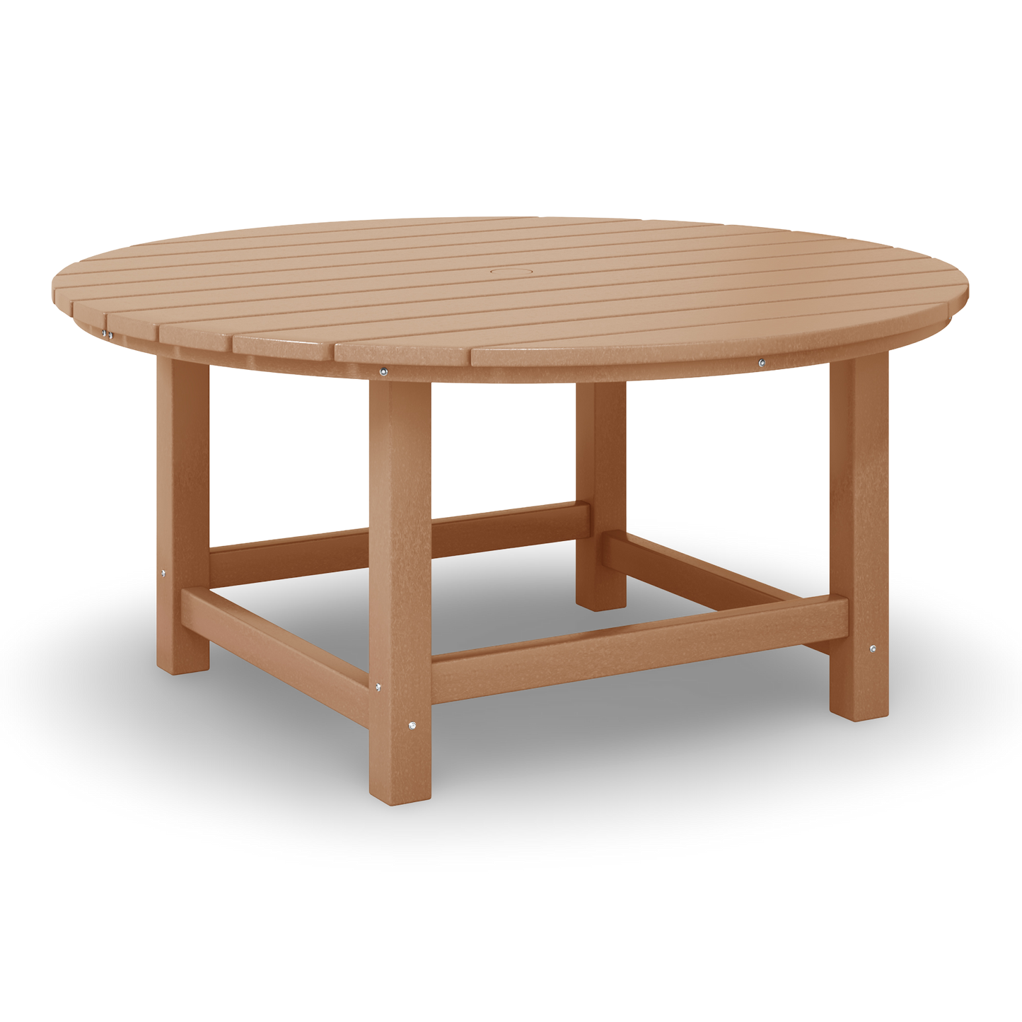 POLYTRENDS™ Chatham All-Weather Outdoor Round Coffee Table (38" Top)