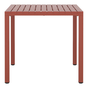 Polyform 31.5" Square Dining Table with Metal Frame