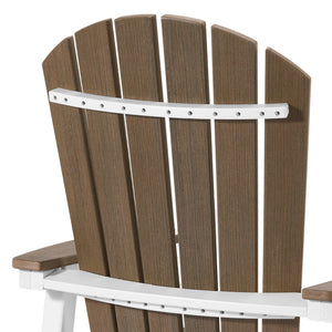 Heritage Ridge Adirondack Counter Height Chair With Cup Holder