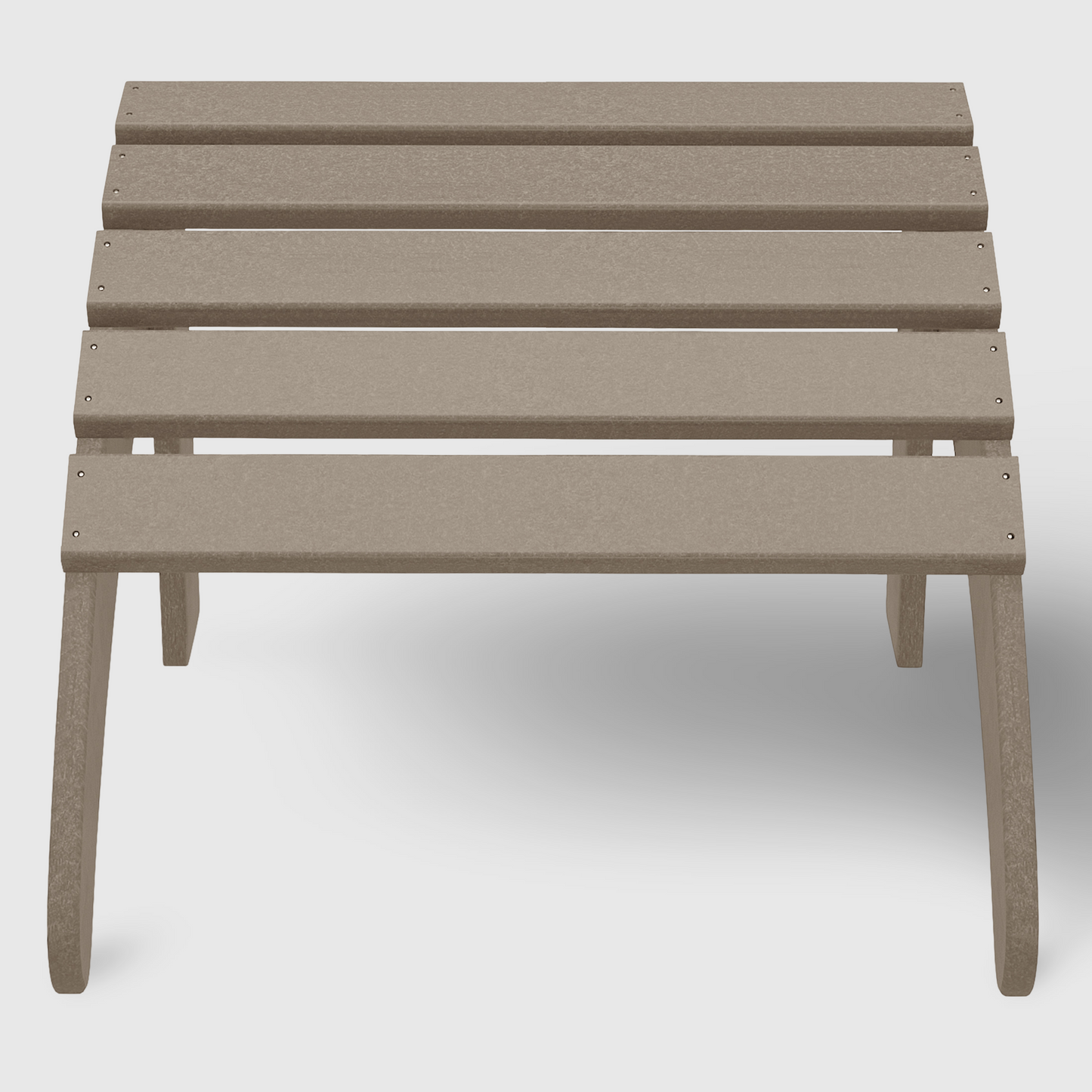 POLYTRENDS™ All-Weather Outdoor Adirondack Chair Folding Foot Rest/Ottoman