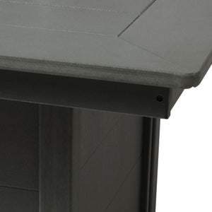 Sedona Rectangular 34" X 46" Counter Fire Pit Table