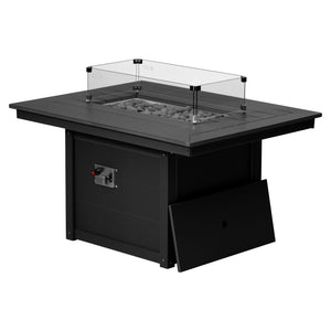 Sedona Rectangular 34" X 46" Fire Pit Table