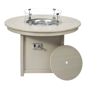 Sedona Round 47" Dining Fire Pit Table