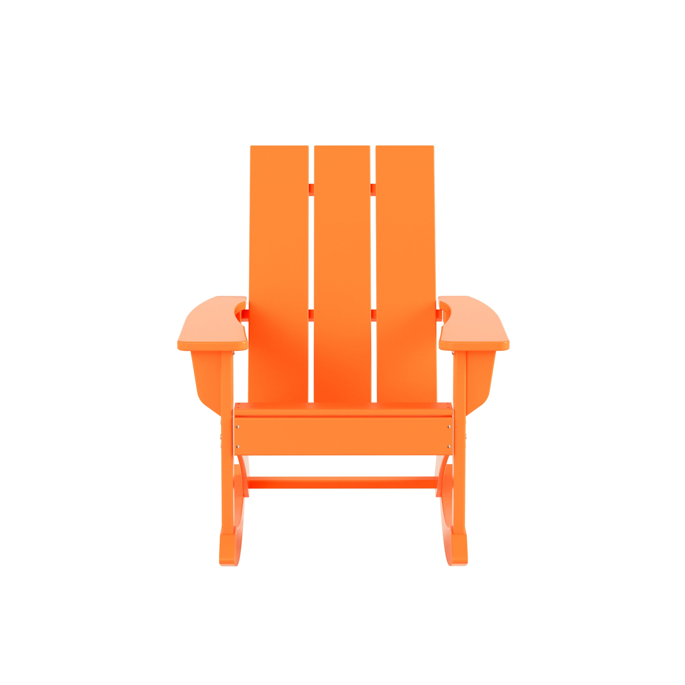 Malibu Modern All-Weather Outdoor Rocking Adirondack Chair