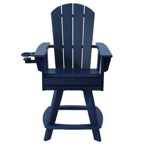 Chatham Adirondack Swivel Counter Chair with Cup Holder