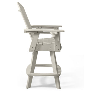 Chatham Adirondack Swivel Bar Chair with Cup Holder