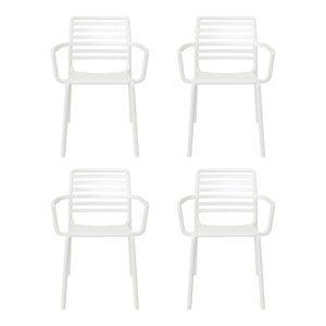 Polyform Stacking Dining Arm Chair (Set of 4)
