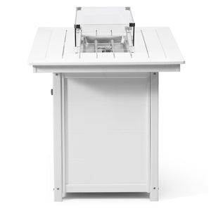 Sedona Rectangular 34" X 46" Counter Fire Pit Table