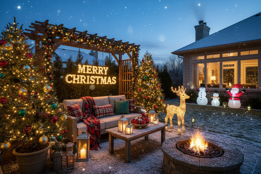 Celebrate Christmas Outdoors: Tips for Festive Outdoor Furniture and Holiday Decor