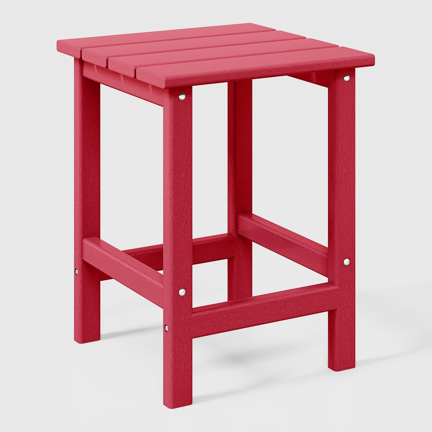 POLYTRENDS™  Tuscany All-Weather Outdoor Side Table (18" Height)