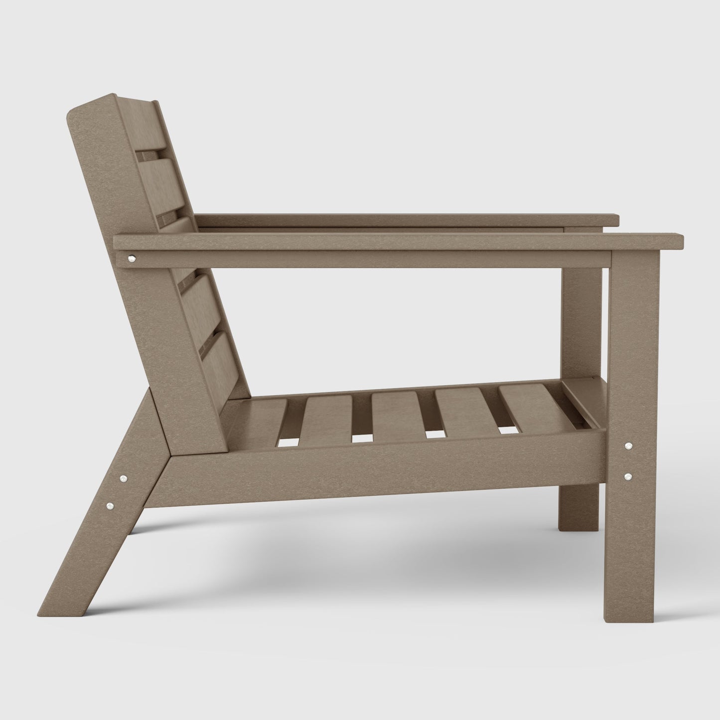 Scottsdale All-Weather Outdoor Modular Deep Seating Arm Chair (with Optional Cushions)