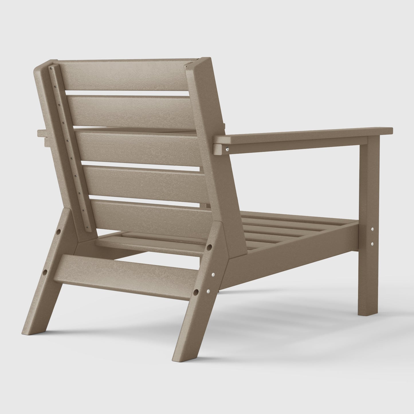 Scottsdale All-Weather Outdoor Modular Deep Seating Arm Chair (with Optional Cushions)