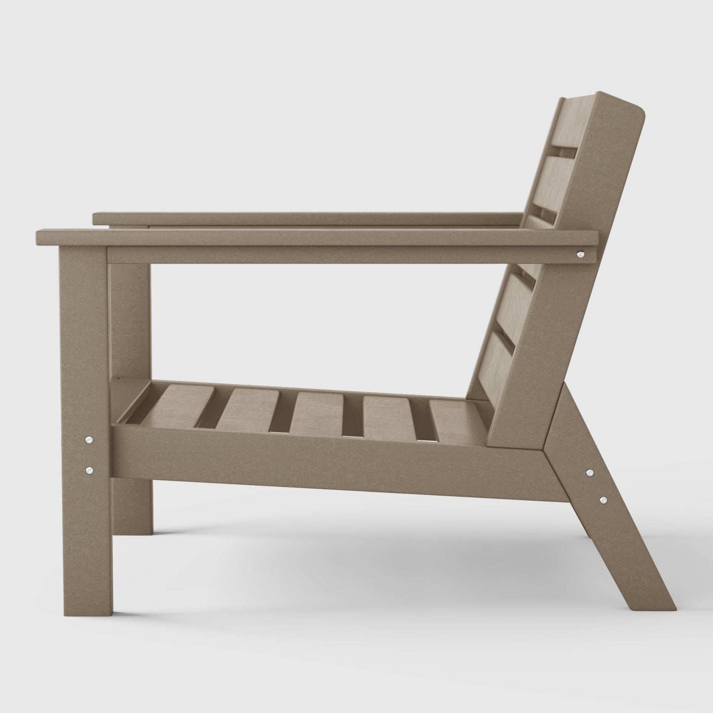 Scottsdale All-Weather Outdoor Modular Deep Seating Arm Chair (with Optional Cushions)