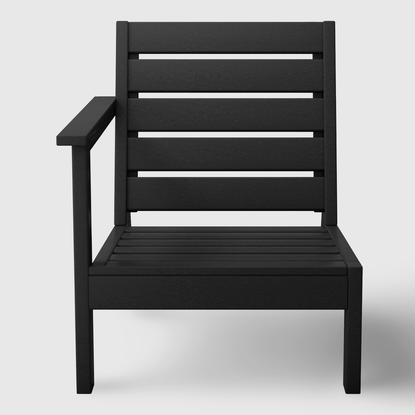 Scottsdale All-Weather Outdoor Modular Deep Seating Left Arm Chair (with Optional Cushions)