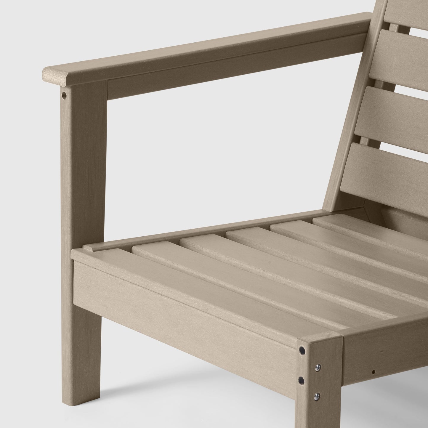 Scottsdale All-Weather Outdoor Modular Deep Seating Left Arm Chair (with Optional Cushions)