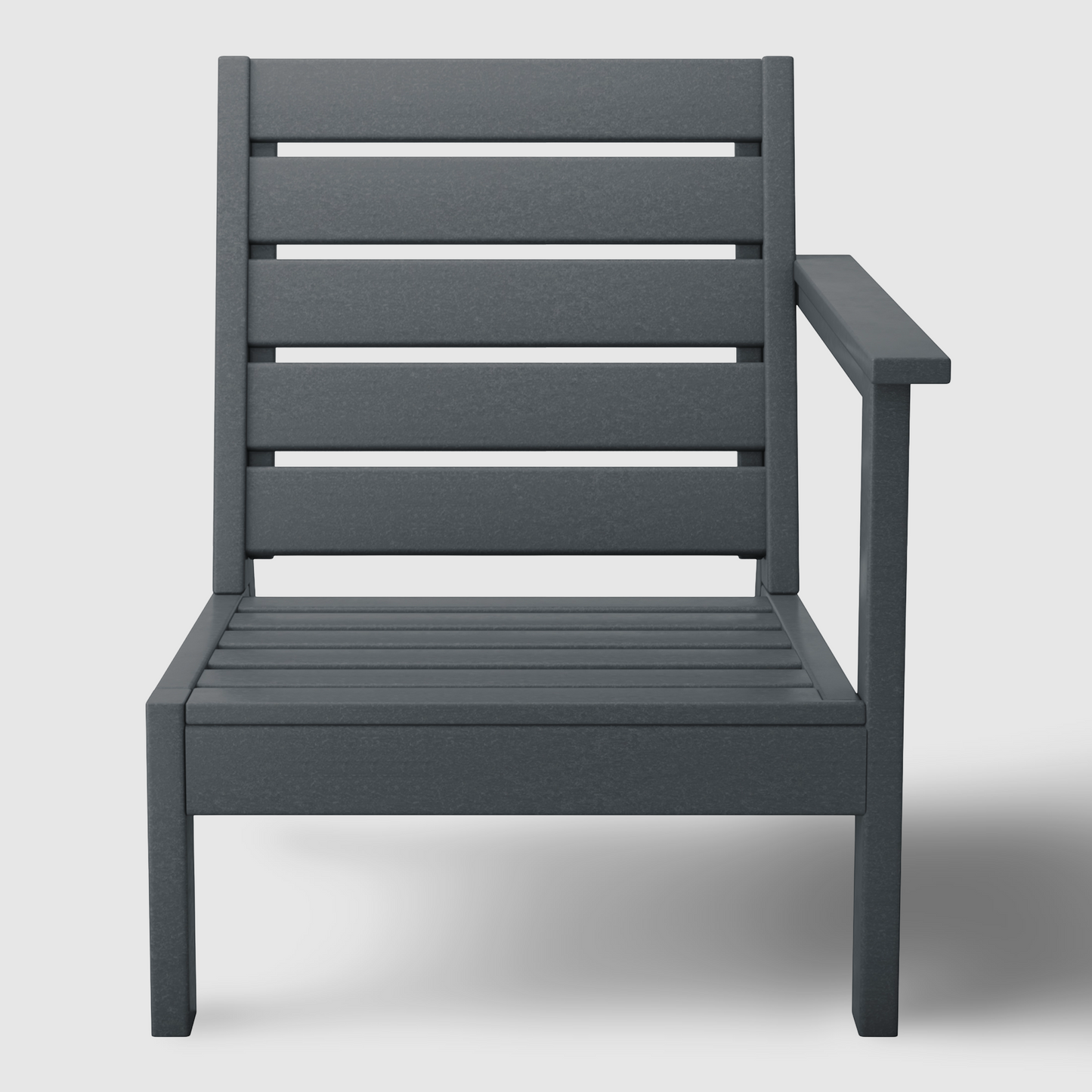 Scottsdale All-Weather Outdoor Modular Deep Seating Right Arm Chair (with Optional Cushions)