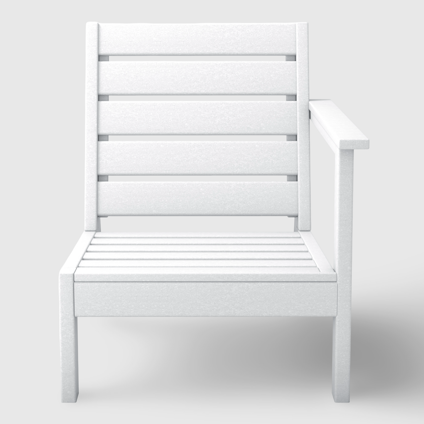 Scottsdale All-Weather Outdoor Modular Deep Seating Right Arm Chair (with Optional Cushions)