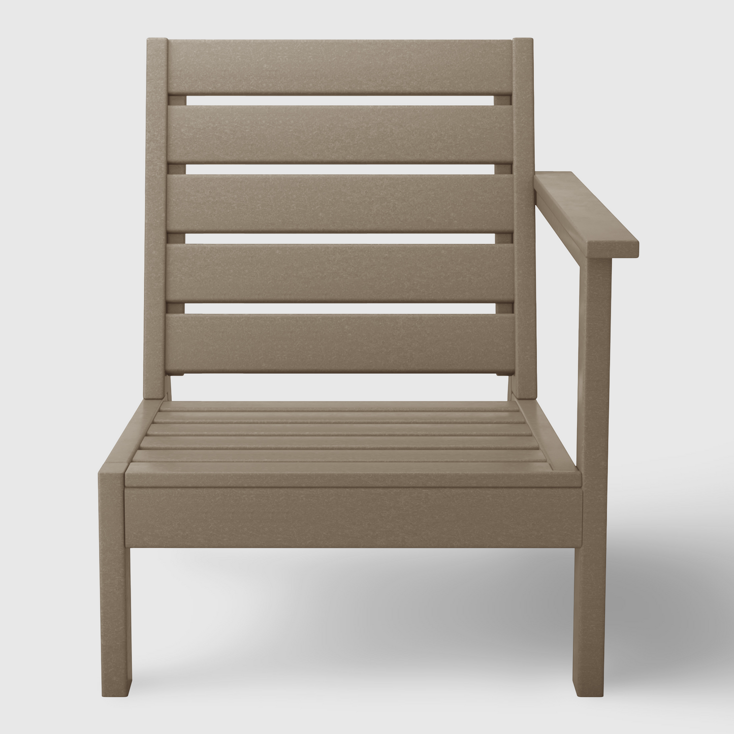 Scottsdale All-Weather Outdoor Modular Deep Seating Right Arm Chair (with Optional Cushions)