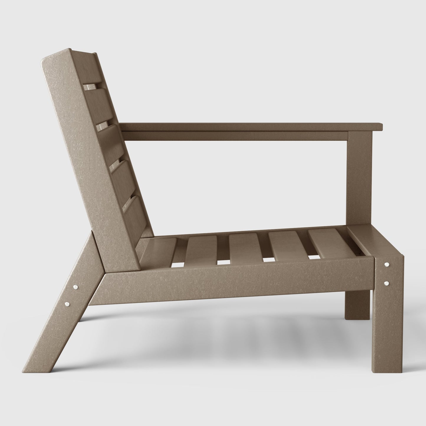 Scottsdale All-Weather Outdoor Modular Deep Seating Right Arm Chair (with Optional Cushions)