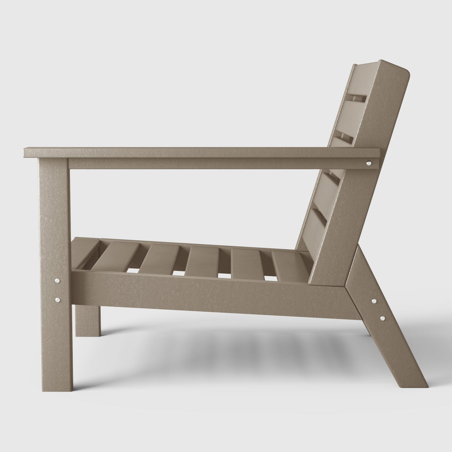 Scottsdale All-Weather Outdoor Modular Deep Seating Right Arm Chair (with Optional Cushions)