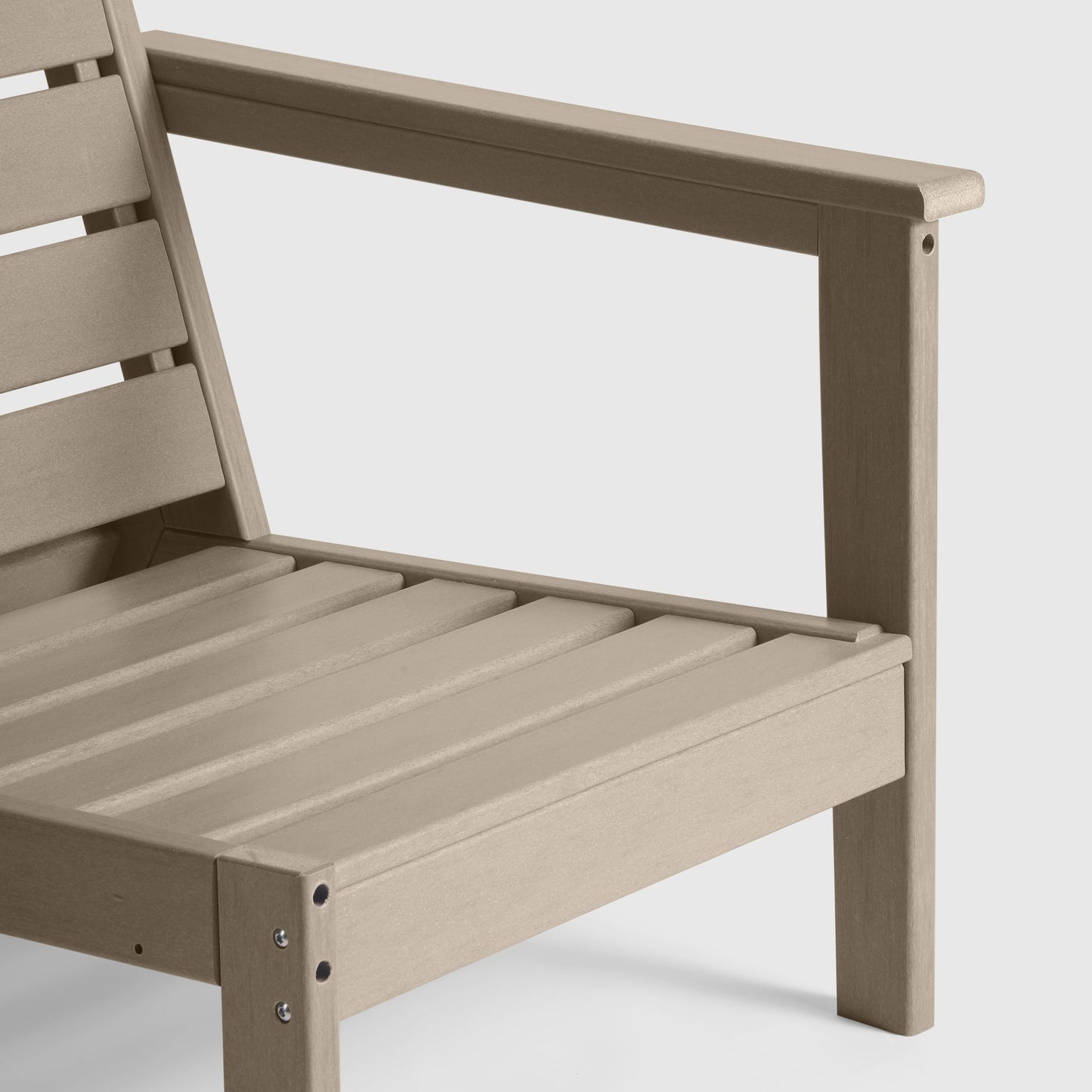 Scottsdale All-Weather Outdoor Modular Deep Seating Right Arm Chair (with Optional Cushions)