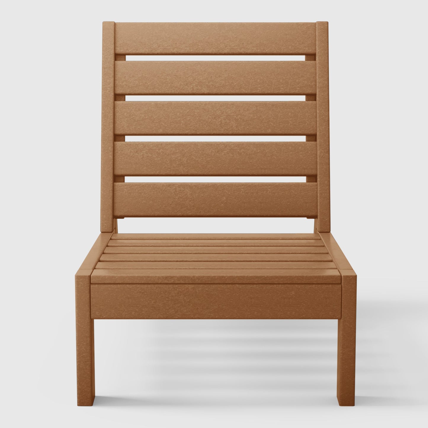 Scottsdale All-Weather Outdoor Modular Deep Seating Armless Chair (with Optional Cushions)