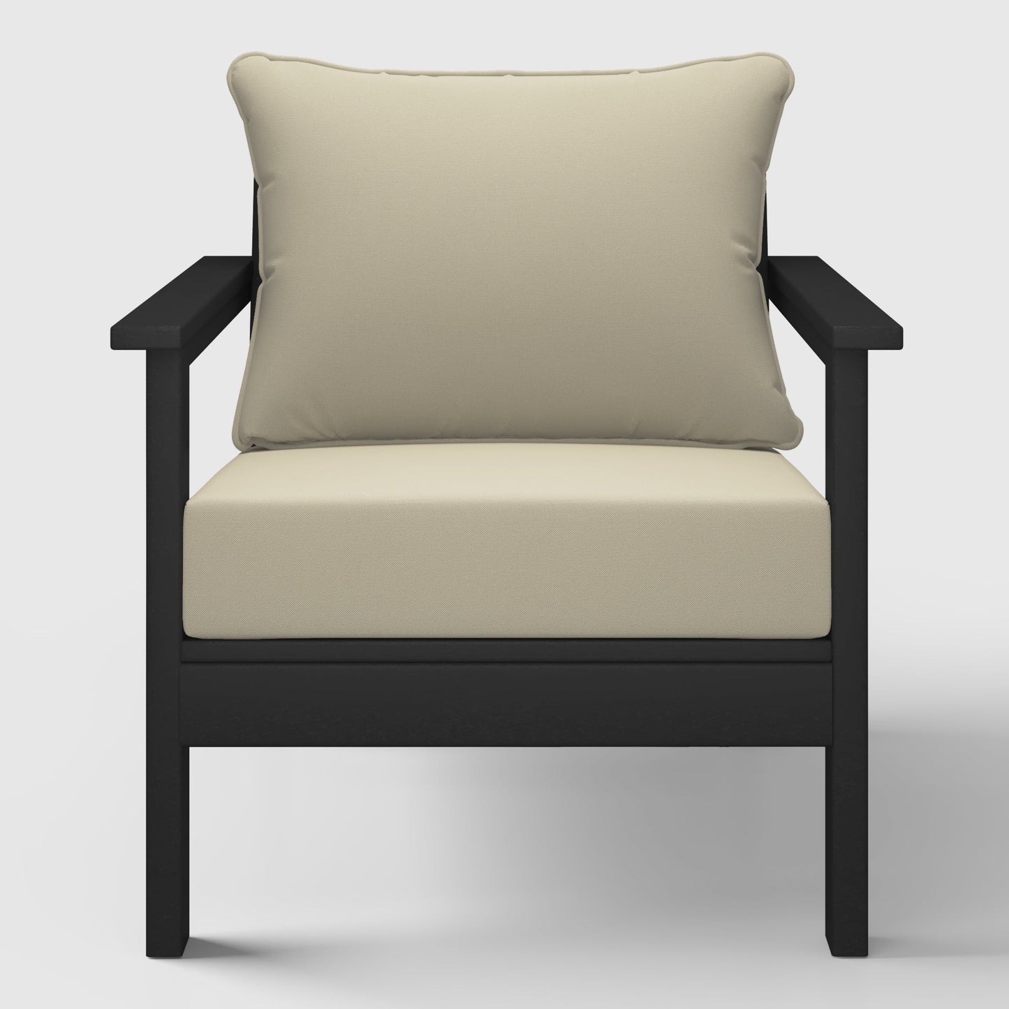 Scottsdale All-Weather Outdoor Modular Deep Seating Arm Chair (with Optional Cushions)