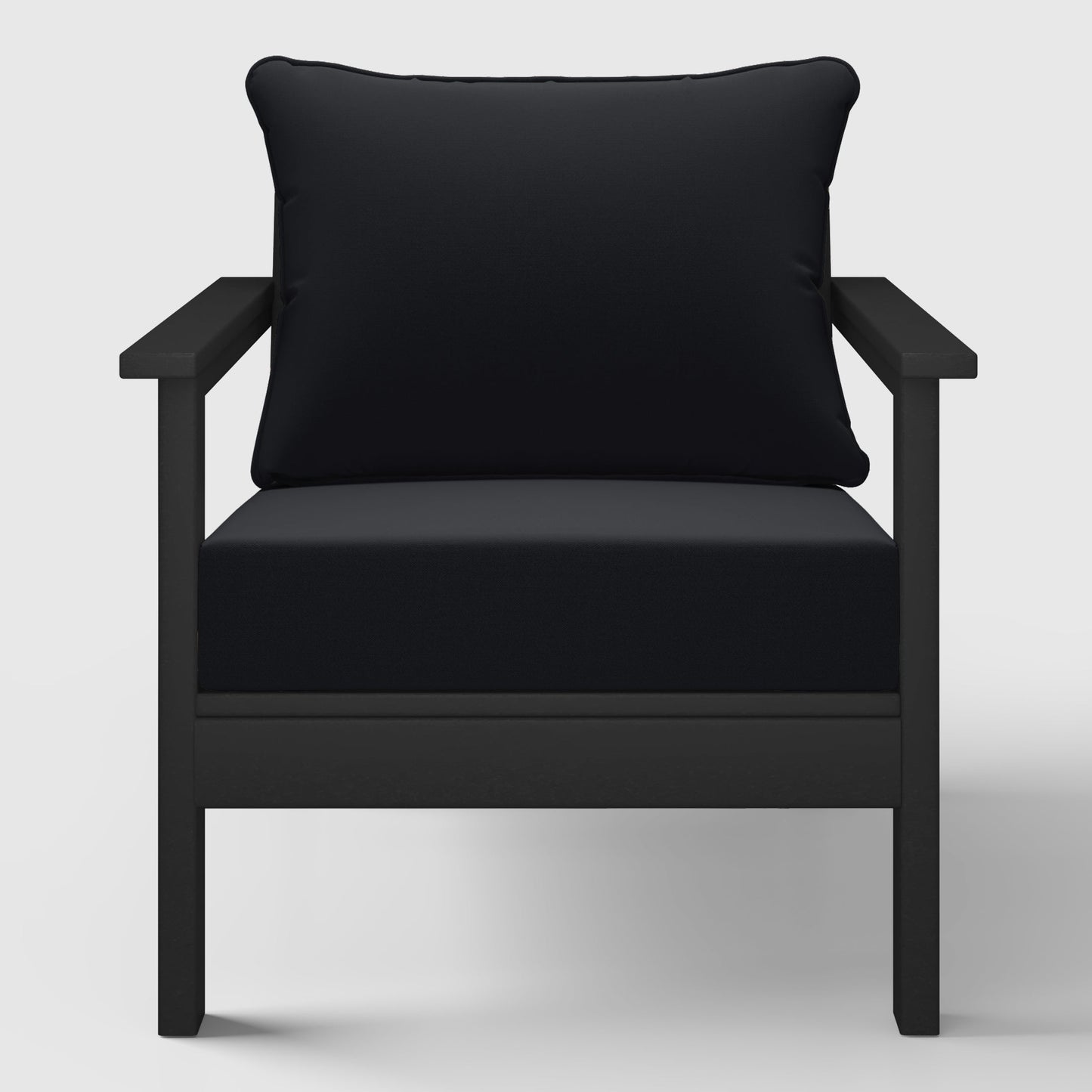 Scottsdale All-Weather Outdoor Modular Deep Seating Arm Chair (with Optional Cushions)