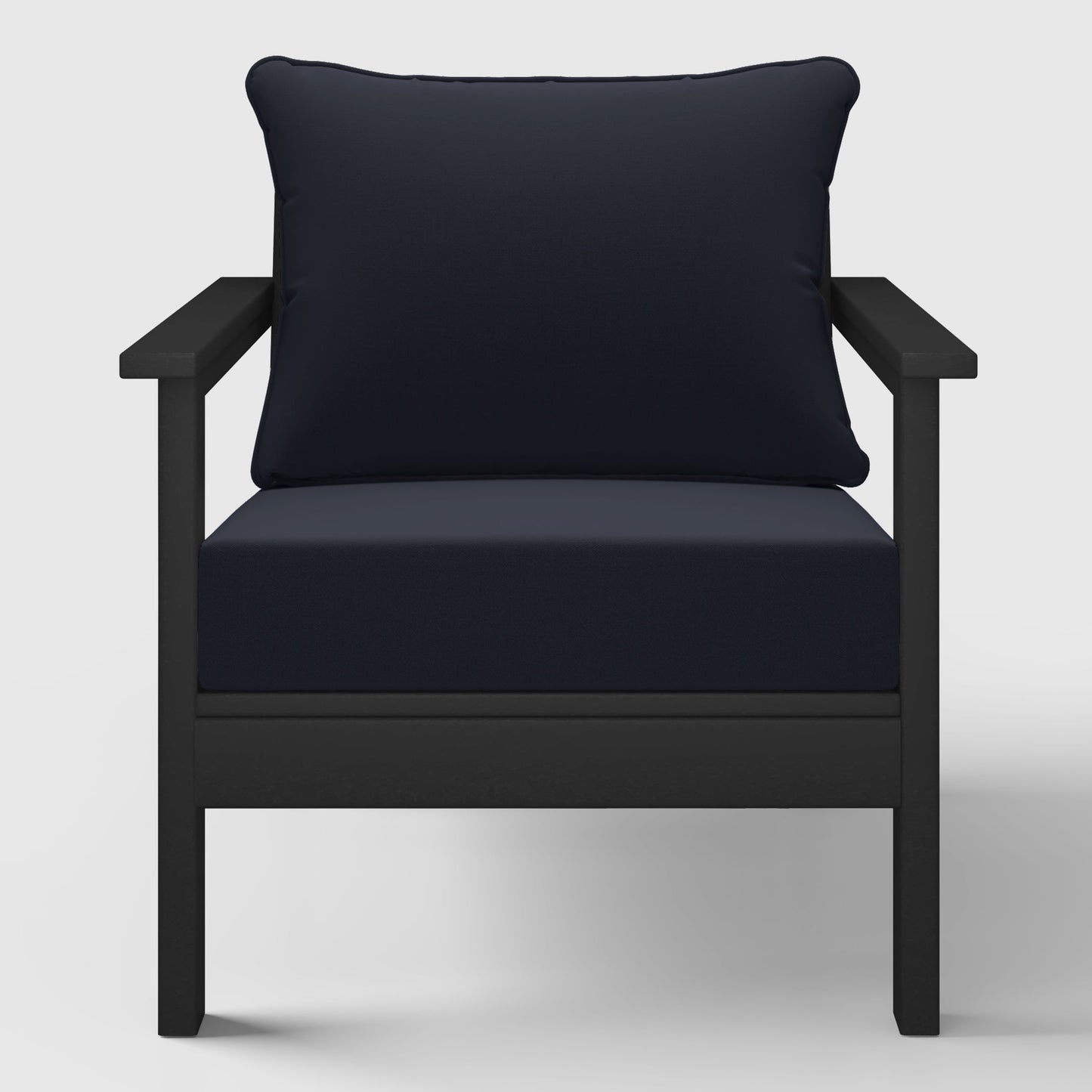 Scottsdale All-Weather Outdoor Modular Deep Seating Arm Chair (with Optional Cushions)