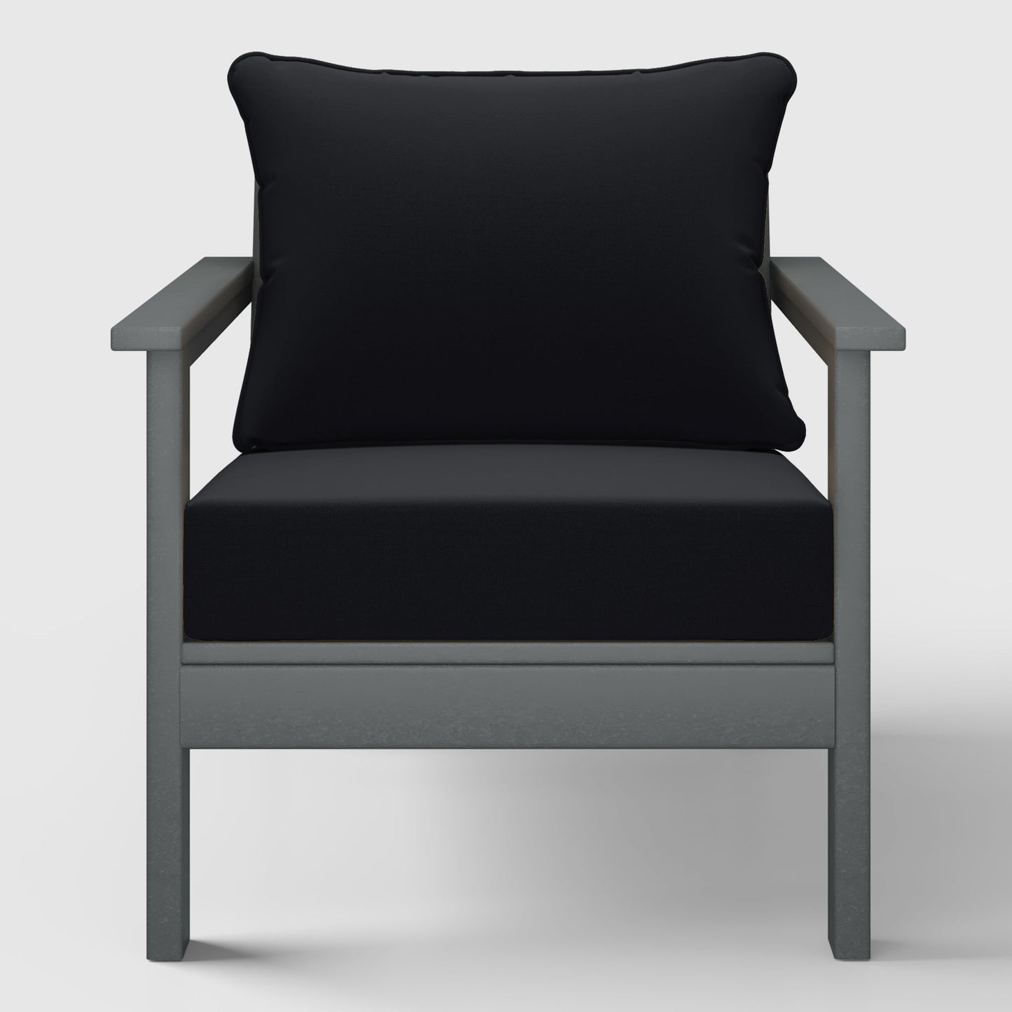 Scottsdale All-Weather Outdoor Modular Deep Seating Arm Chair (with Optional Cushions)