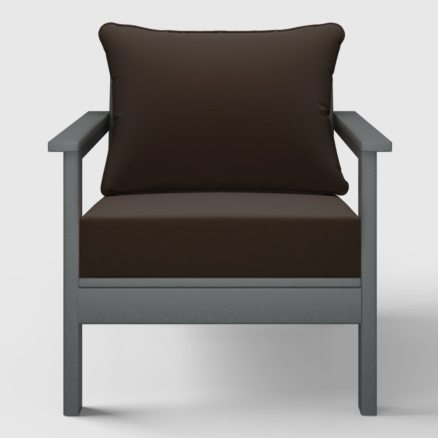 Scottsdale All-Weather Outdoor Modular Deep Seating Arm Chair (with Optional Cushions)