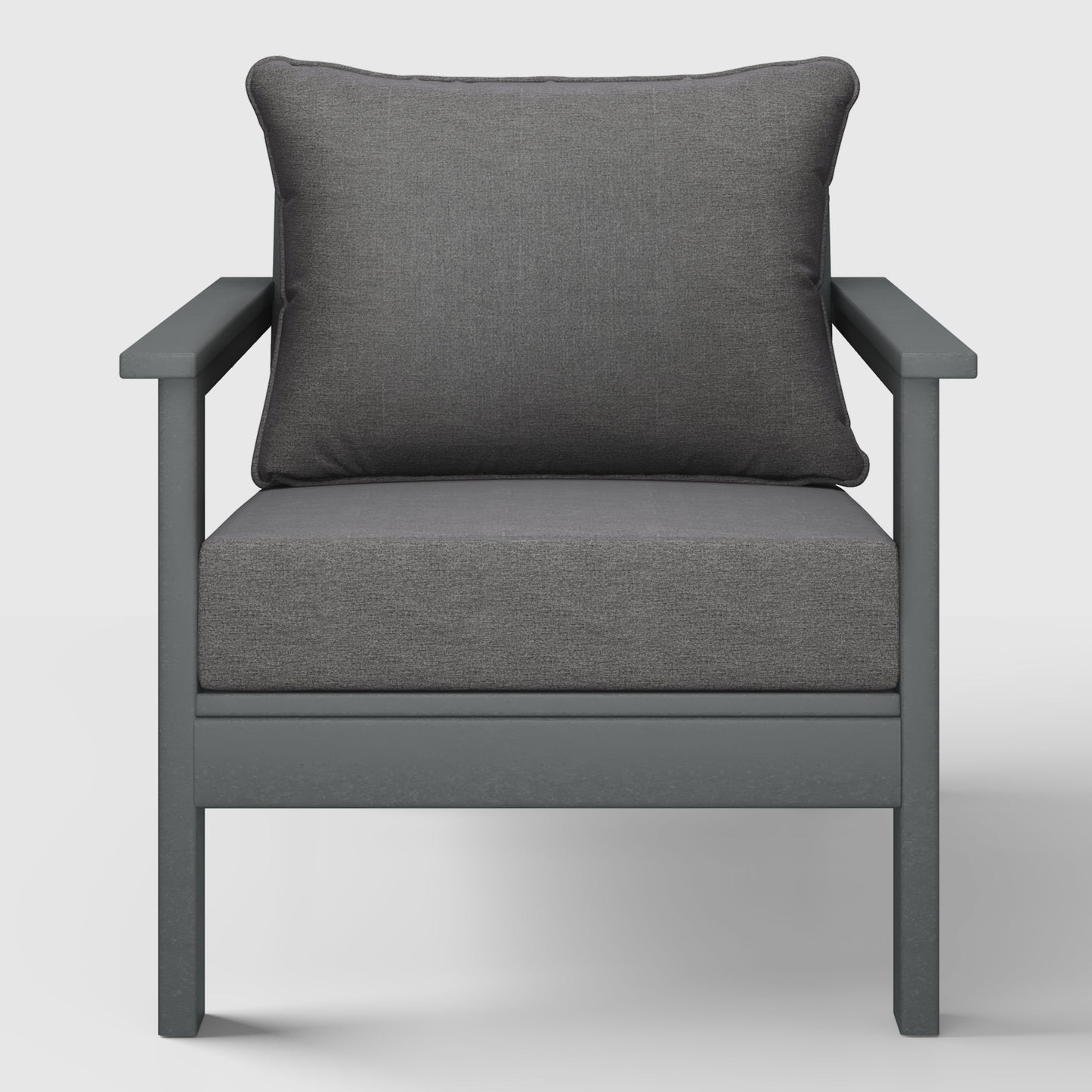 Scottsdale All-Weather Outdoor Modular Deep Seating Arm Chair (with Optional Cushions)