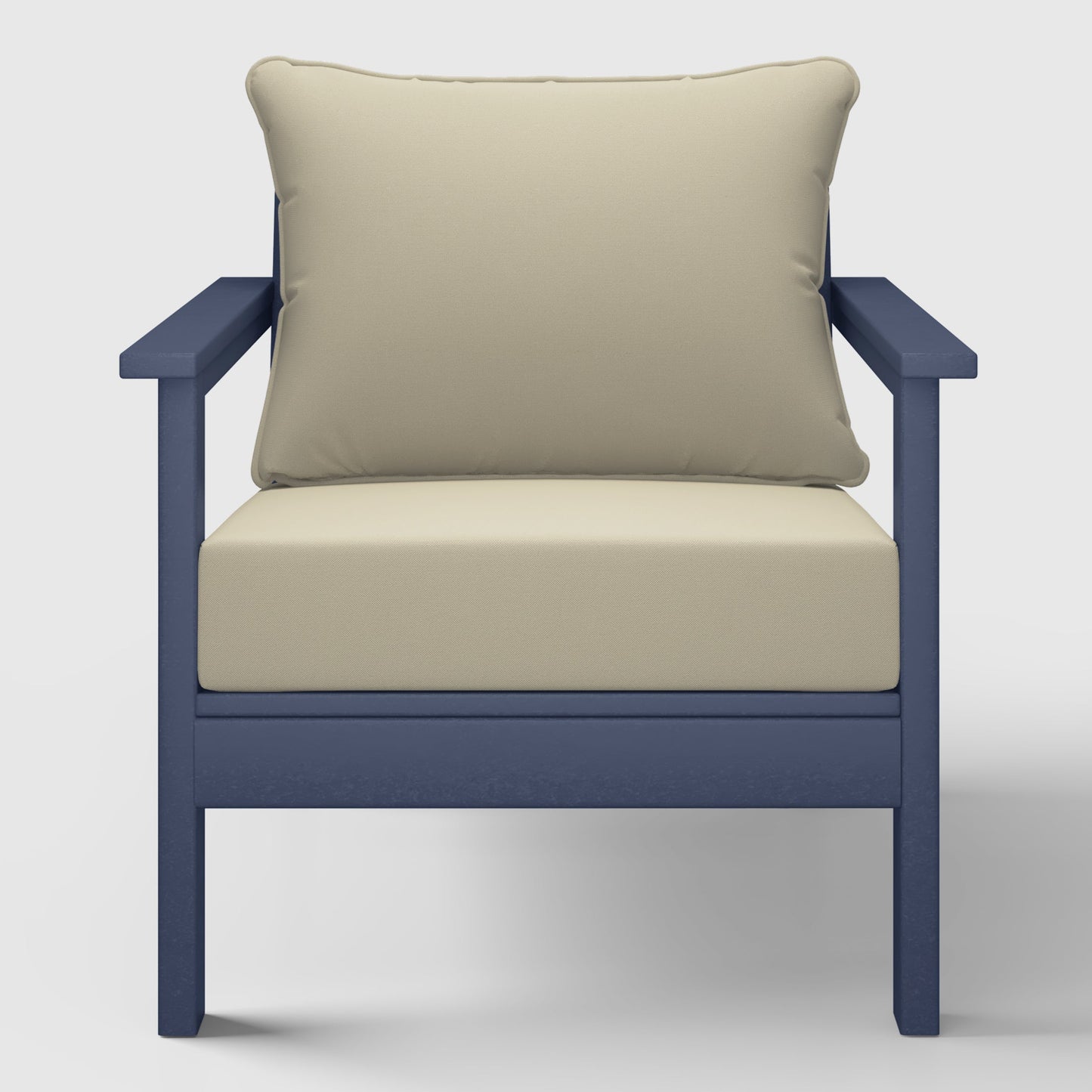 Scottsdale All-Weather Outdoor Modular Deep Seating Arm Chair (with Optional Cushions)