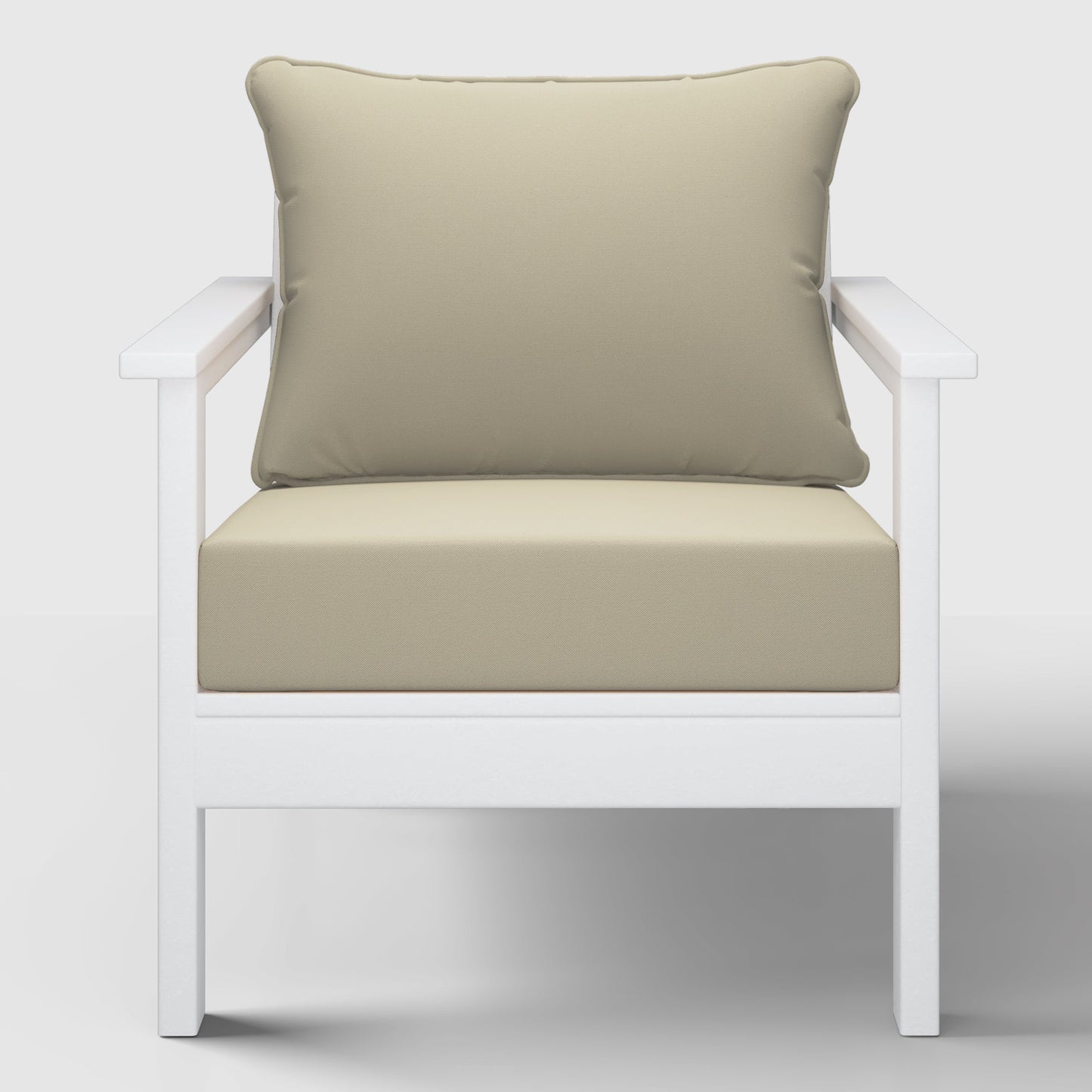 Scottsdale All-Weather Outdoor Modular Deep Seating Arm Chair (with Optional Cushions)