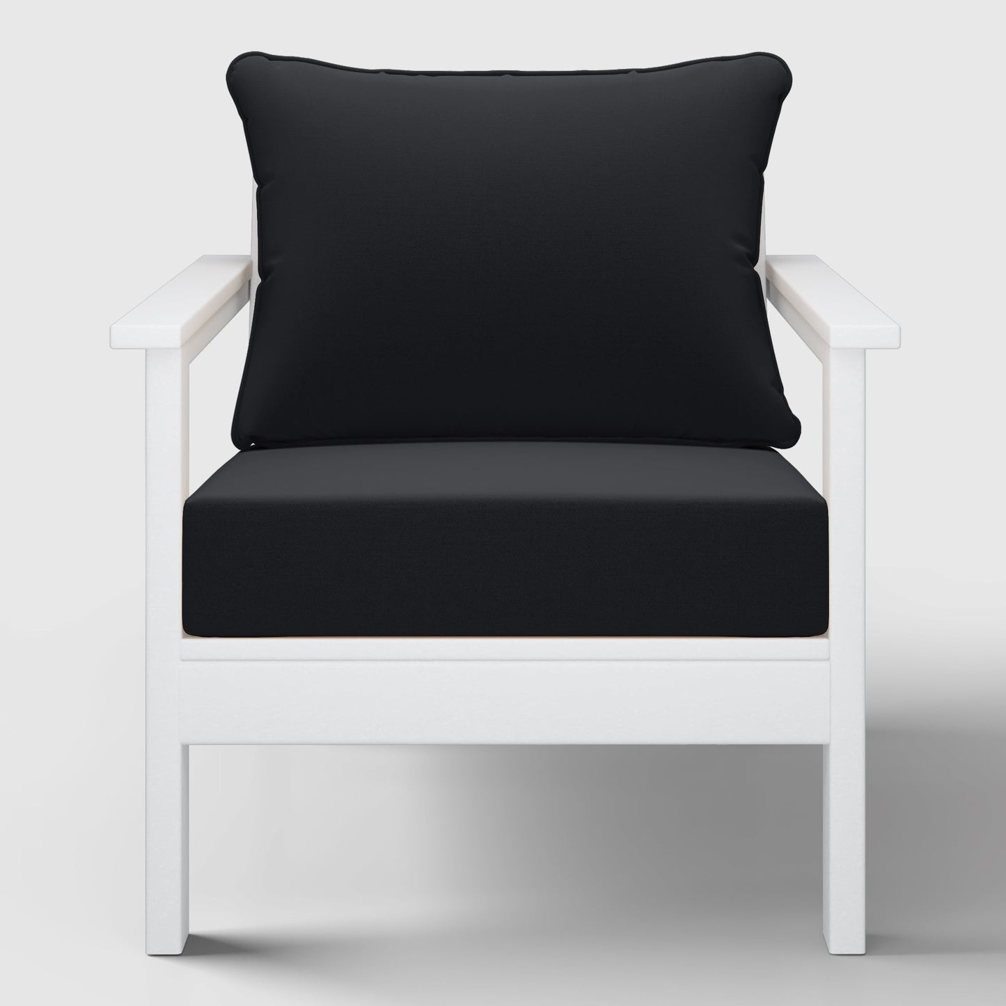 Scottsdale All-Weather Outdoor Modular Deep Seating Arm Chair (with Optional Cushions)