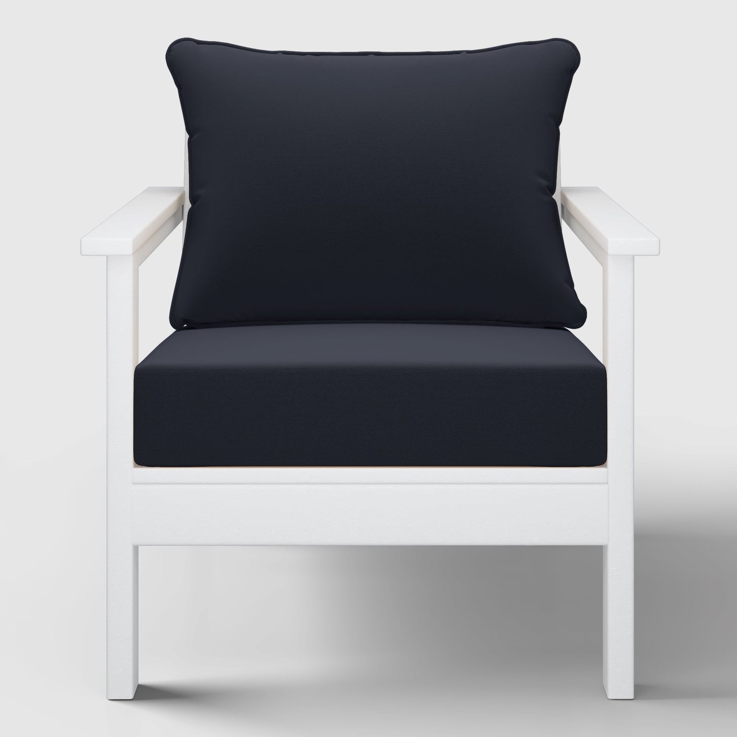 Scottsdale All-Weather Outdoor Modular Deep Seating Arm Chair (with Optional Cushions)