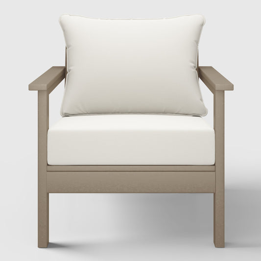 Scottsdale All-Weather Outdoor Modular Deep Seating Arm Chair (with Optional Cushions)