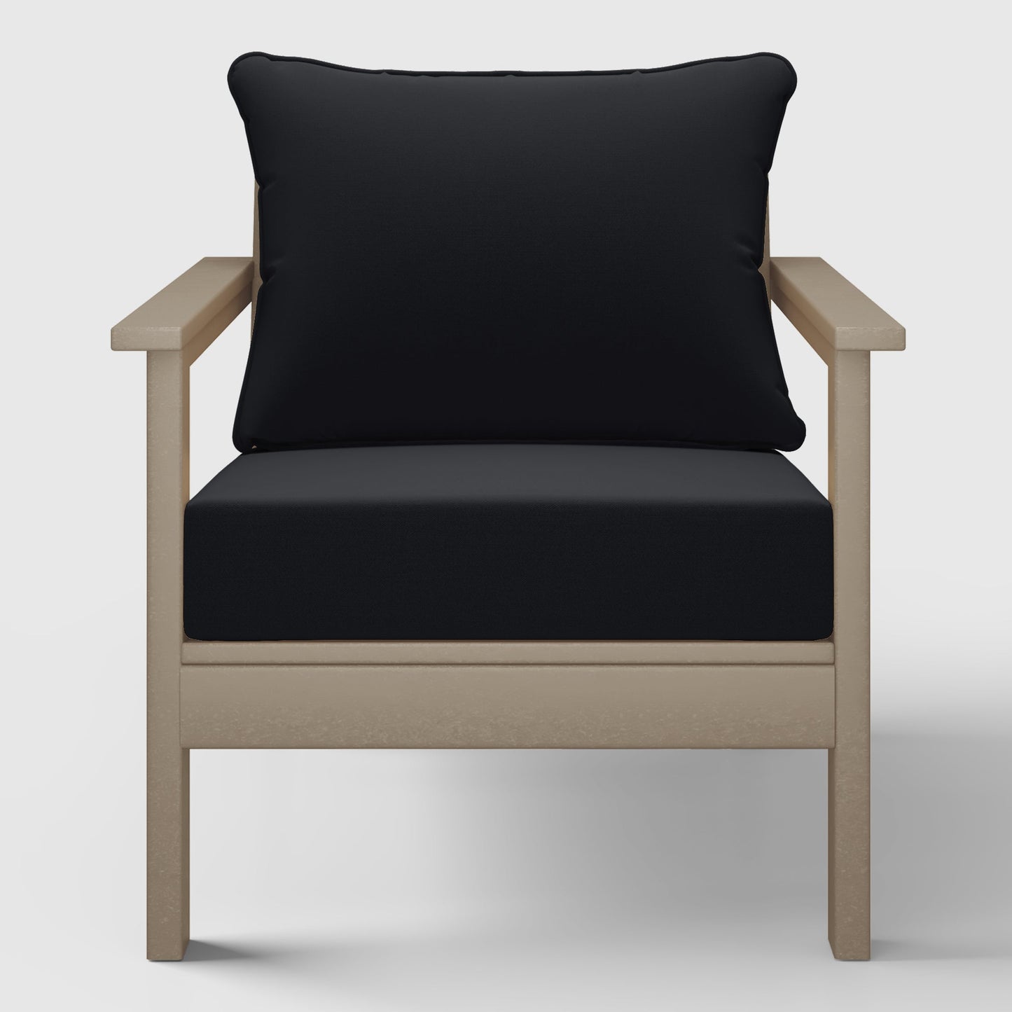 Scottsdale All-Weather Outdoor Modular Deep Seating Arm Chair (with Optional Cushions)