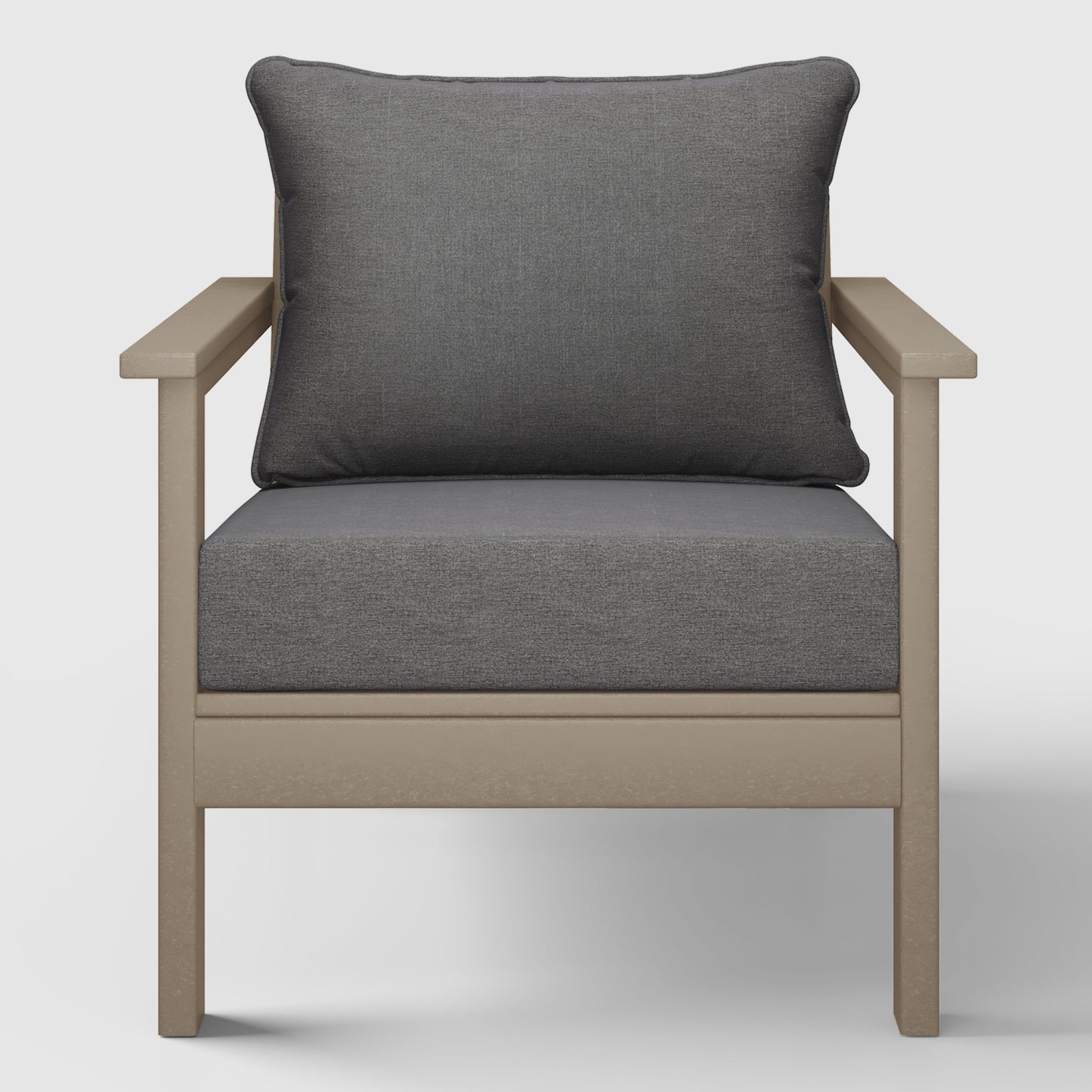 Scottsdale All-Weather Outdoor Modular Deep Seating Arm Chair (with Optional Cushions)