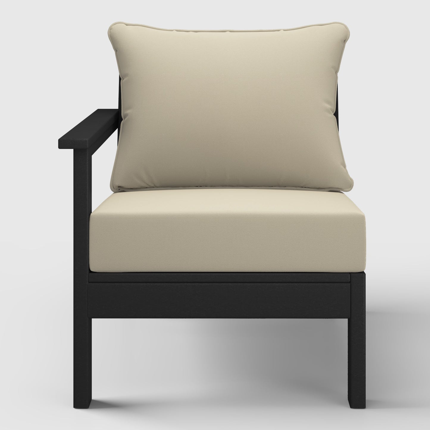 Scottsdale All-Weather Outdoor Modular Deep Seating Left Arm Chair (with Optional Cushions)