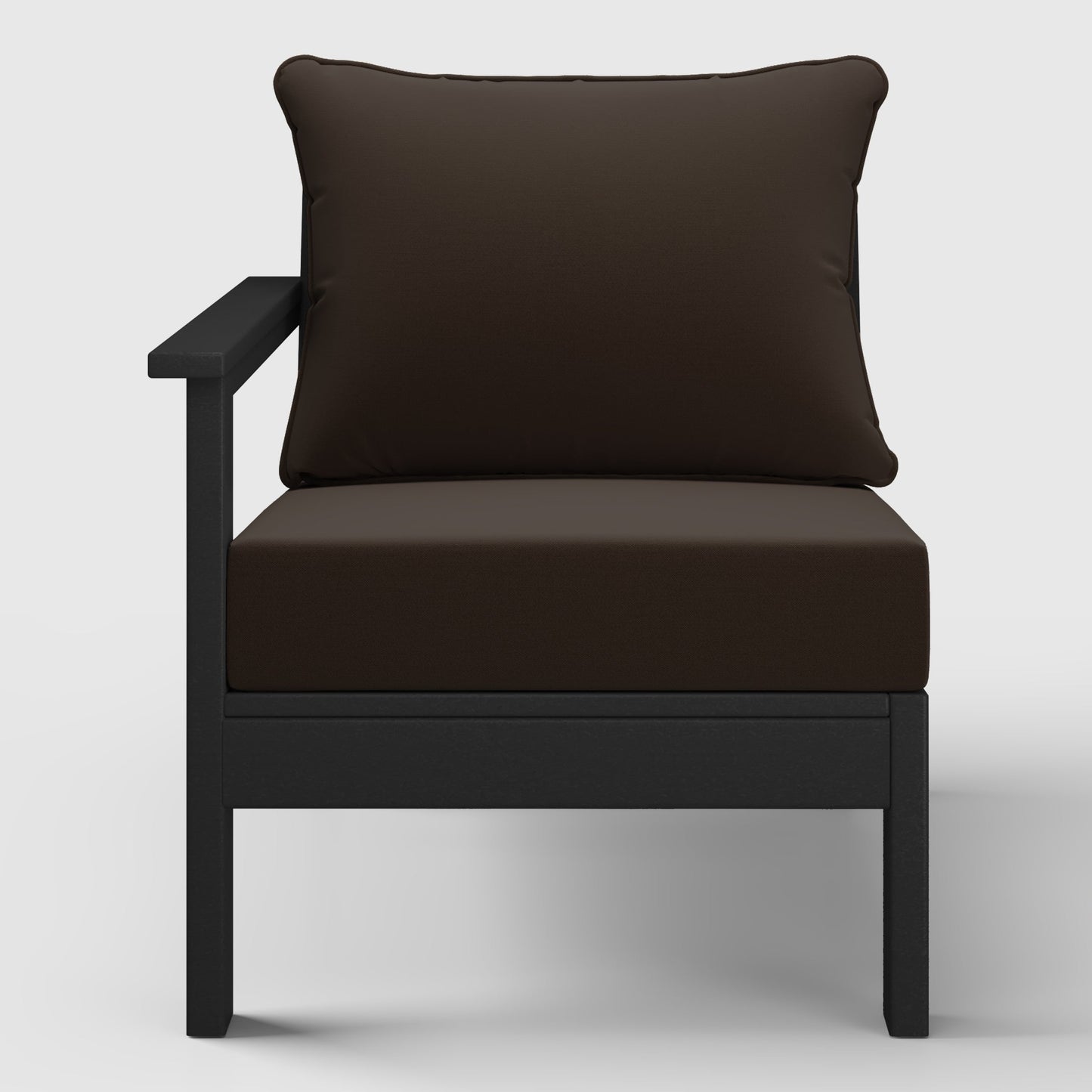 Scottsdale All-Weather Outdoor Modular Deep Seating Left Arm Chair (with Optional Cushions)