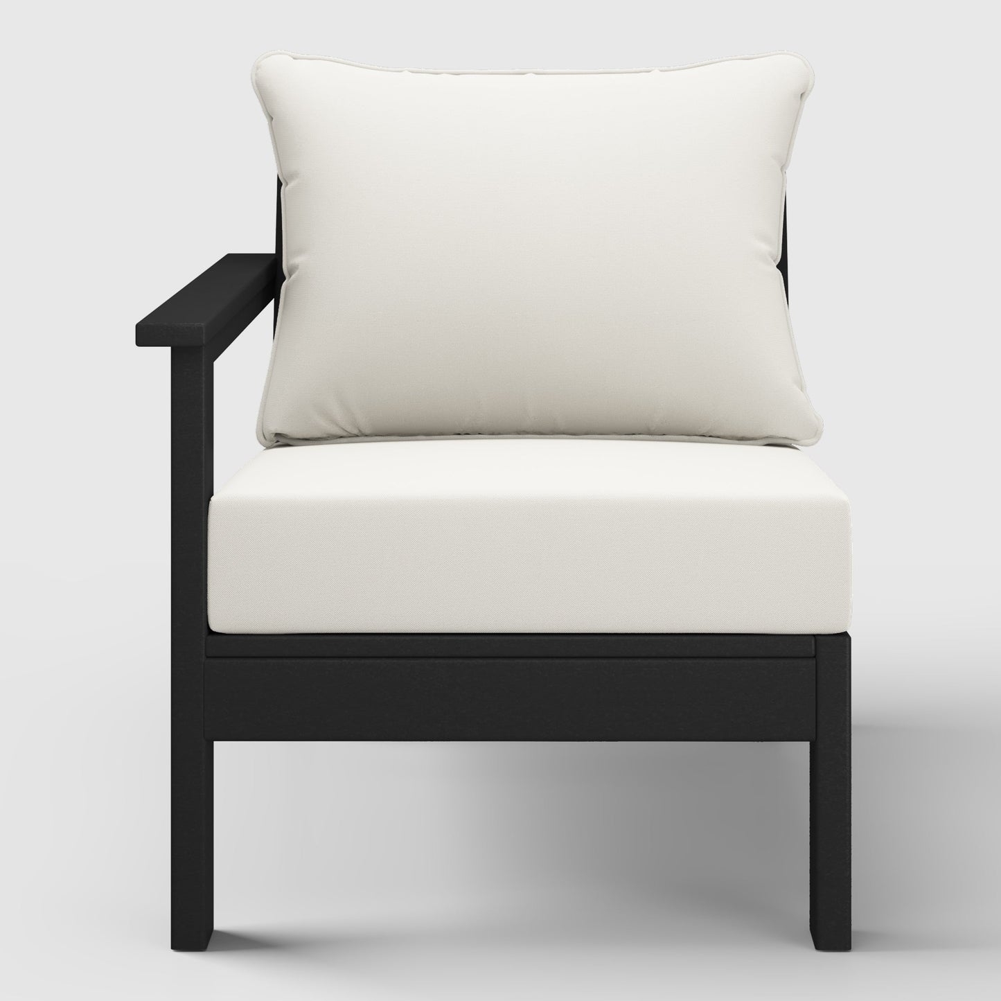 Scottsdale All-Weather Outdoor Modular Deep Seating Left Arm Chair (with Optional Cushions)