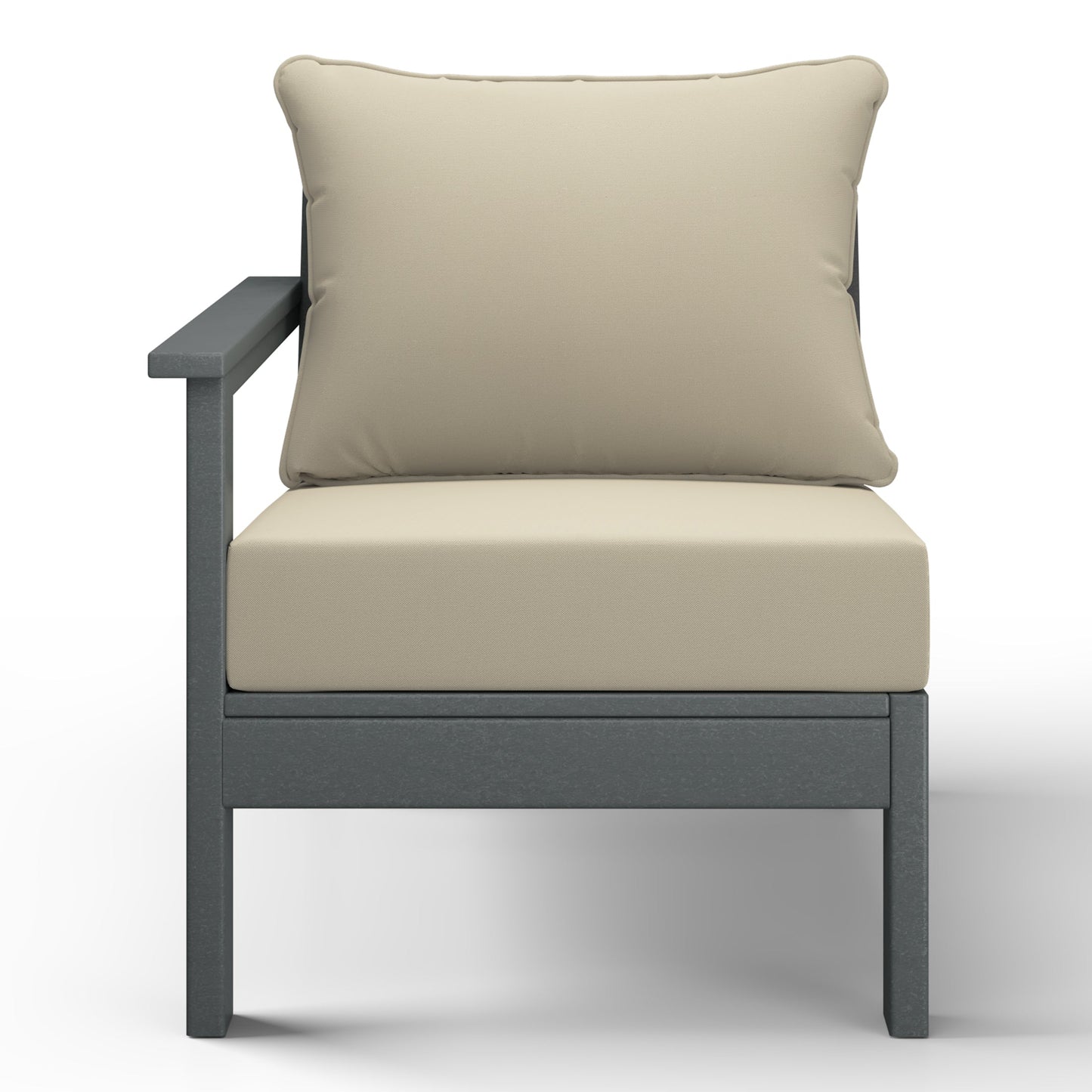 Scottsdale All-Weather Outdoor Modular Deep Seating Left Arm Chair (with Optional Cushions)