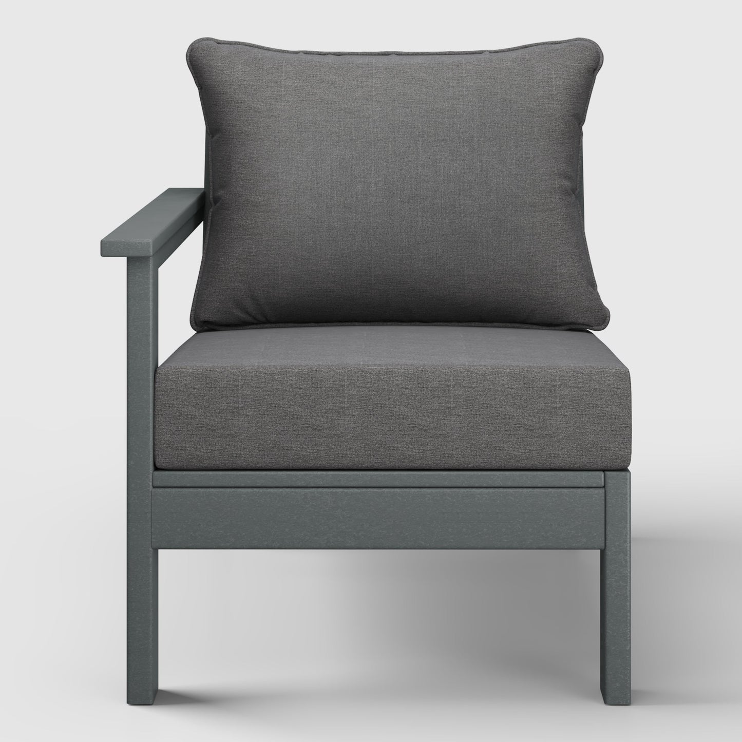 Scottsdale All-Weather Outdoor Modular Deep Seating Left Arm Chair (with Optional Cushions)