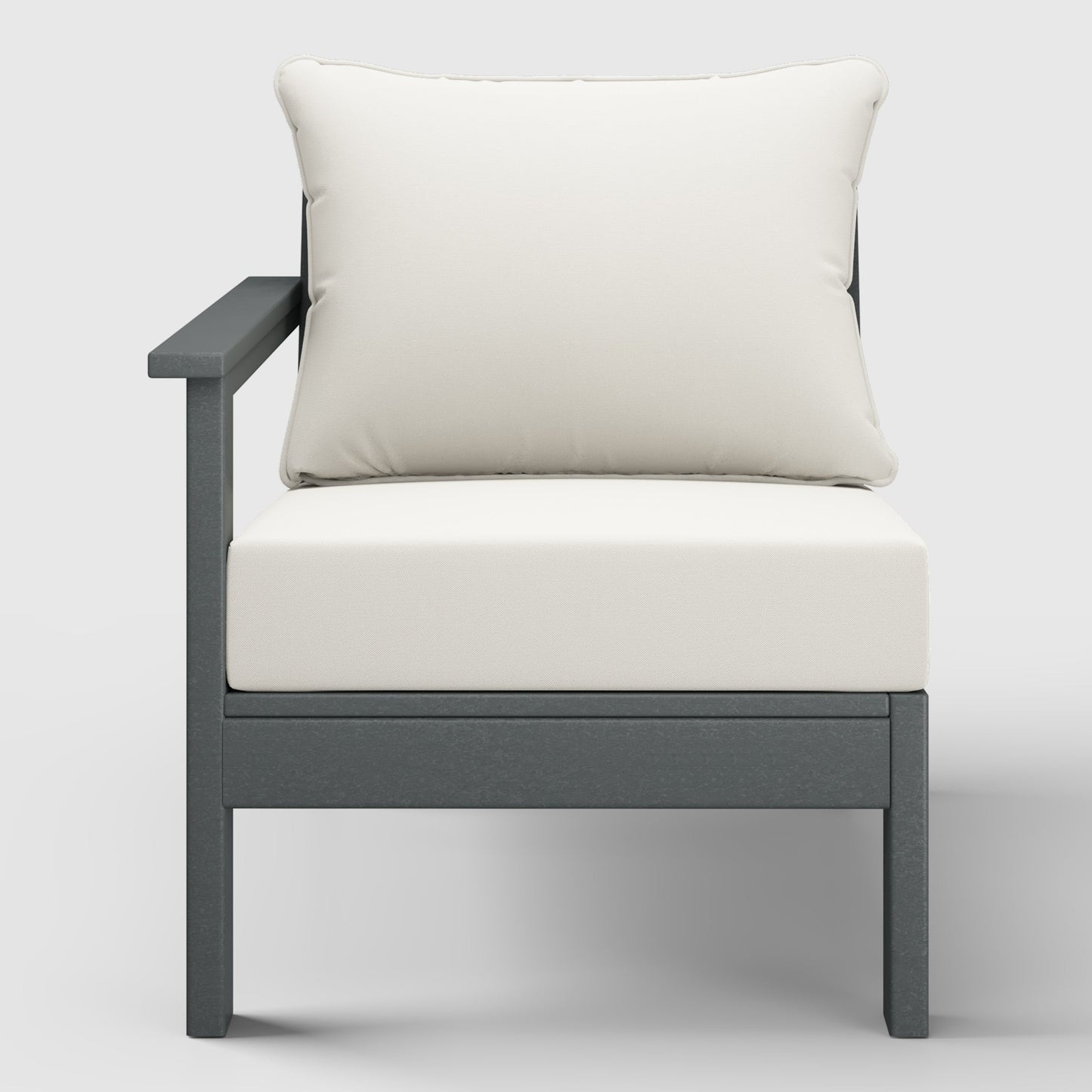 Scottsdale All-Weather Outdoor Modular Deep Seating Left Arm Chair (with Optional Cushions)