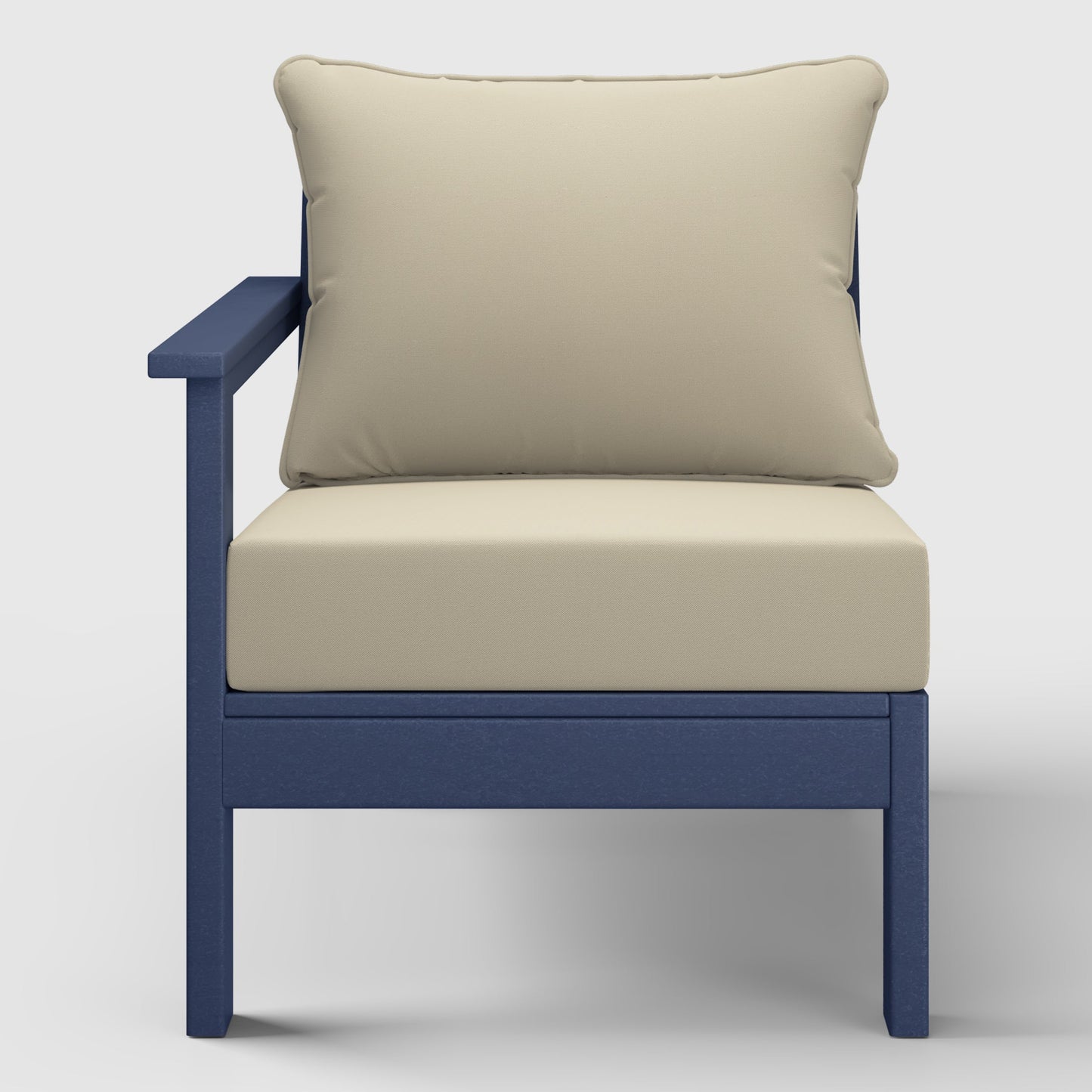 Scottsdale All-Weather Outdoor Modular Deep Seating Left Arm Chair (with Optional Cushions)