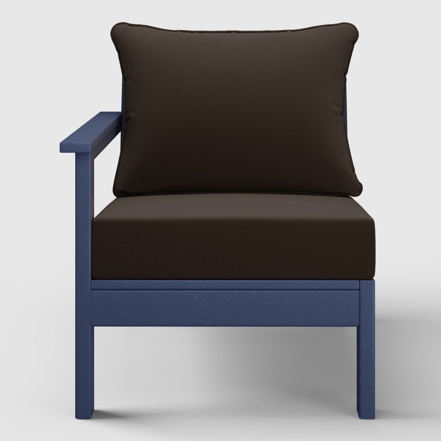 Scottsdale All-Weather Outdoor Modular Deep Seating Left Arm Chair (with Optional Cushions)