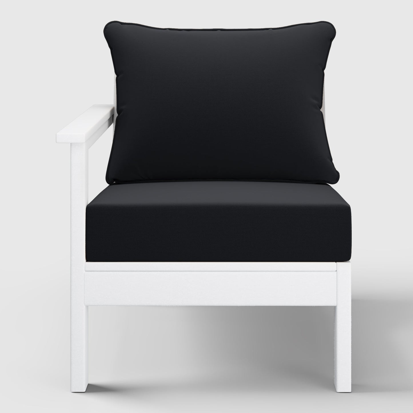 Scottsdale All-Weather Outdoor Modular Deep Seating Left Arm Chair (with Optional Cushions)