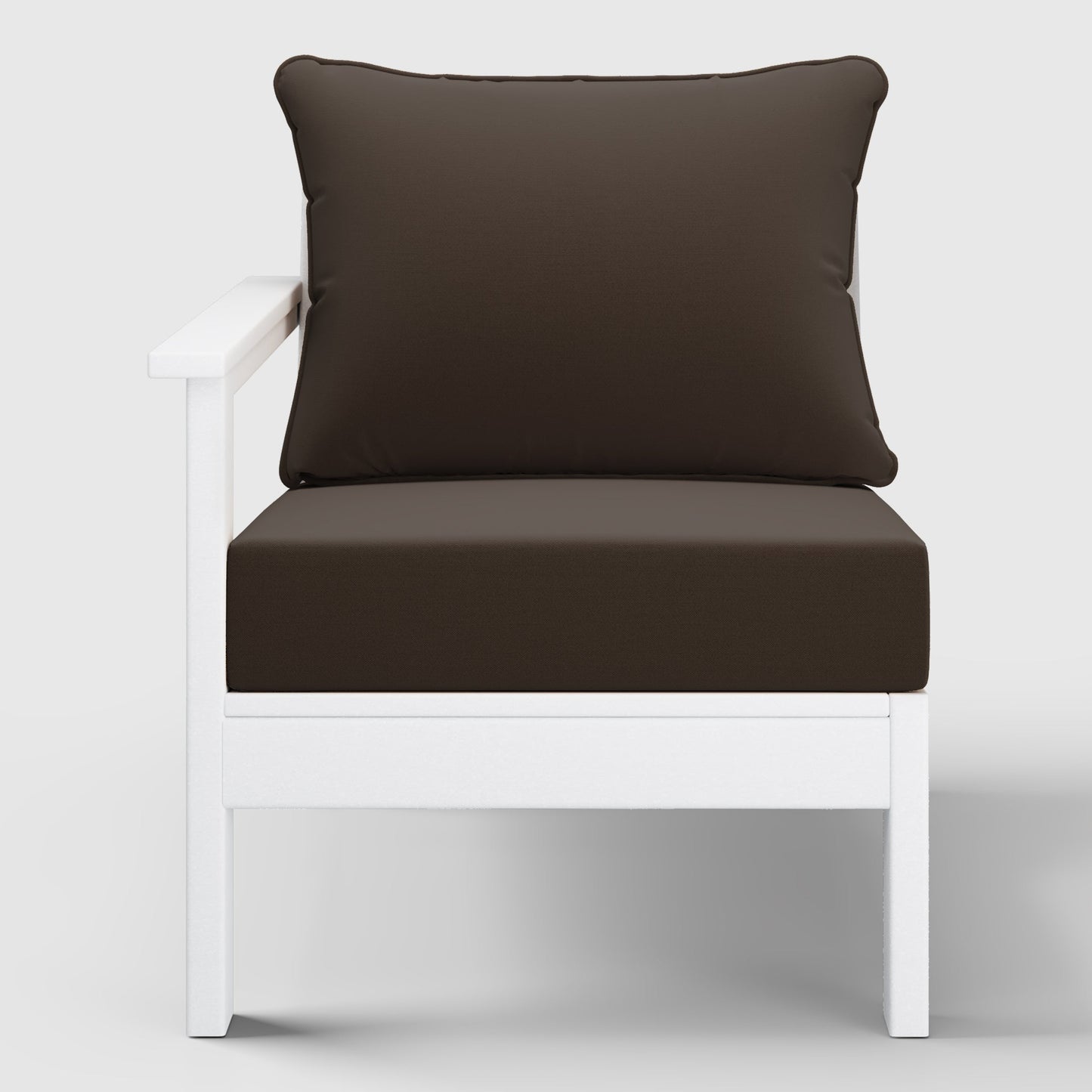 Scottsdale All-Weather Outdoor Modular Deep Seating Left Arm Chair (with Optional Cushions)