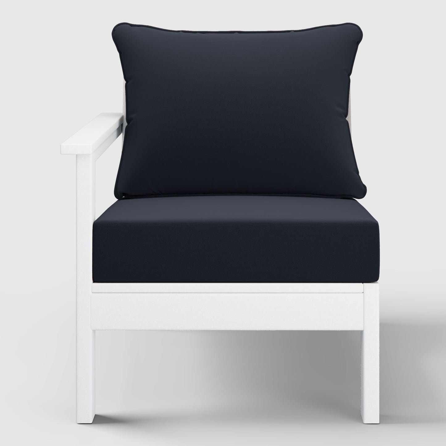 Scottsdale All-Weather Outdoor Modular Deep Seating Left Arm Chair (with Optional Cushions)